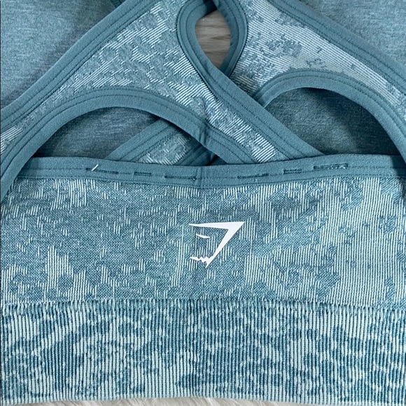 Gymshark NWT Adapt Pattern Seamless Sports Bra - Picture 10 of 13